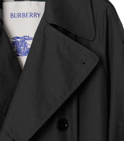 Burberry long gabardine coat